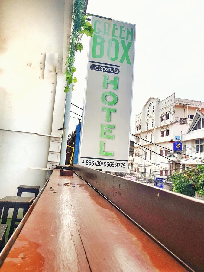 Green Box Capsule Hostel & Hotel Βιεντιάν Εξωτερικό φωτογραφία